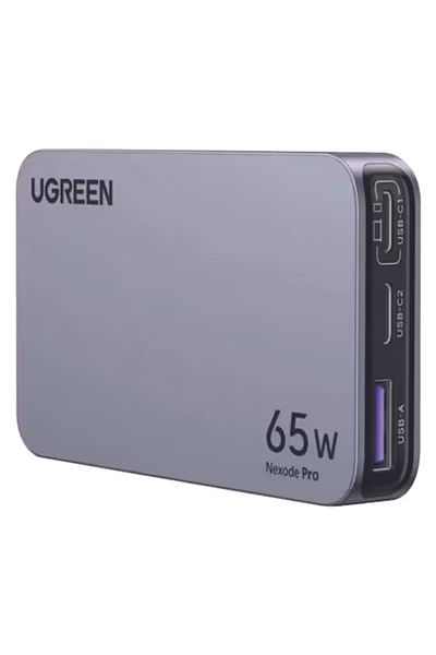 Ugreen Nexode Pro Charger, 65W, 3-Port Fast Charging Adapter