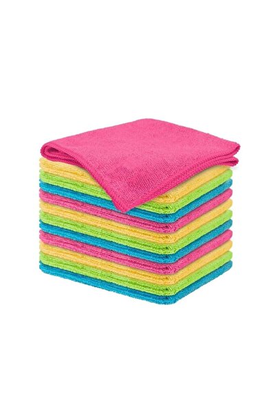 Omniclean قطعة قماش تنظيف من الألياف الدقيقة مقاس 30x40 سم، عبوة من 12 قطعة