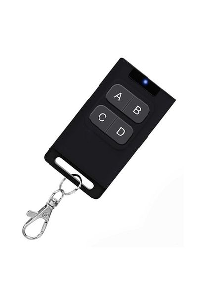 OEM Universal Remote Control for Gates and Barriers with 4 Buttons, MBong®, 300-915MHz, Black