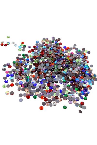 yiğit aksesuar Dmc Hotfix Iron-On Stone Ss10(2.5mm) Mix - 15Gr (1200Ad)