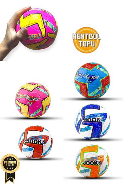 İMVULA Colorful Handball - Kids Mini Soccer Ball, Indoor Tiny Ball