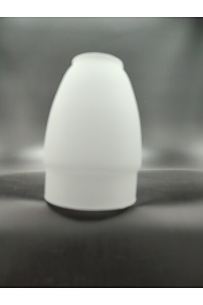 KUĞULU KÜÇÜK AVİZE CAMI.BEYAZ RENKTE.Mum ampule göre.(E.14)(Duy yuvası:3.00cm...