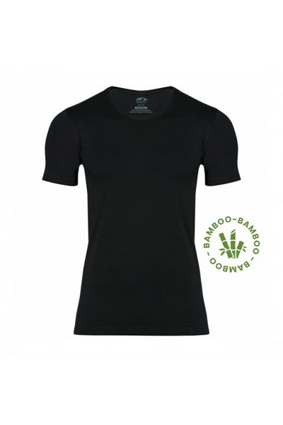 Şahin Чоловічий 96% бамбук, короткий рукав, велосипедний комір, боді 10027