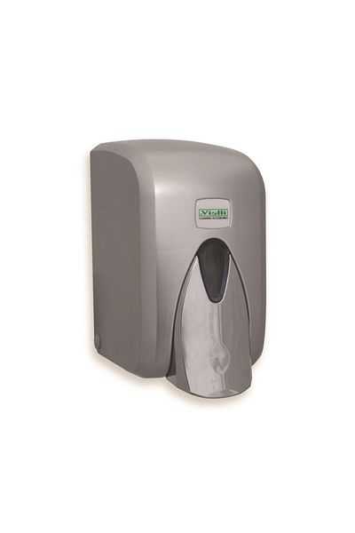 Omnipazar Vialli S5c Gri Distribuitor de săpun lichid cu bol 500 ml