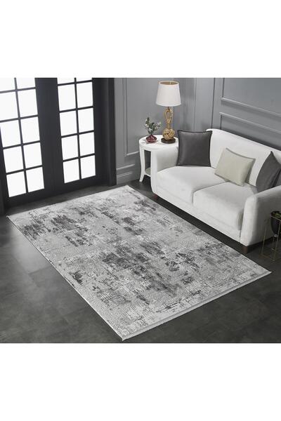 GÜMÜŞSUYU Viera 11605 Akrilik Gri Modern Salon Halısı