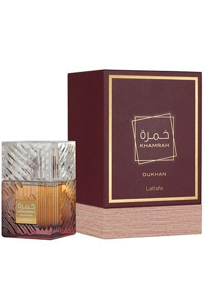 lattafa Unisex perfume Khamrah Dukhan, 100 ml