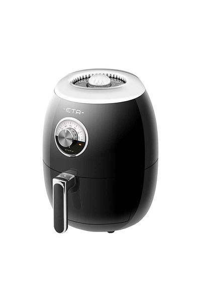 ETA Friteuza cu aer fierbinte ETA Storio 6172 90020, 1350 W, 3 litri, 80-200 ° C, design retro, negru