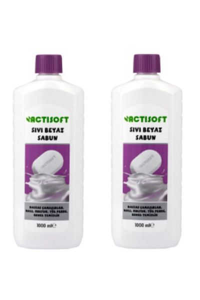 actisoft Liquid White Soap 1000ml *2 Pack (2 Pieces)