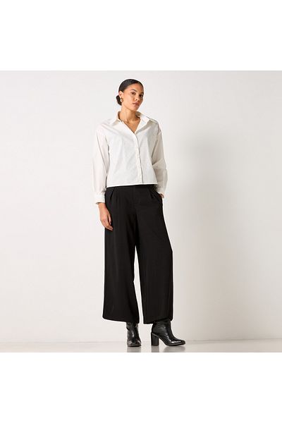 FAV Embellished Loose Fit Shirt with Long Sleeves