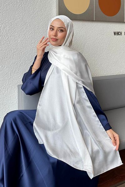 lamelif Janjan Shawl Off White