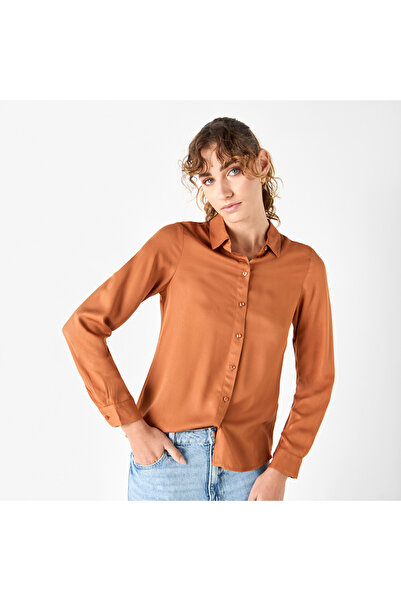 FAV Regular Fit Long Sleeves Shirt with Button Closure