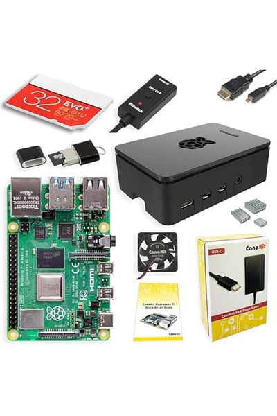Raspberry Canakit Pi 4 Starter Kit (8GB RAM)