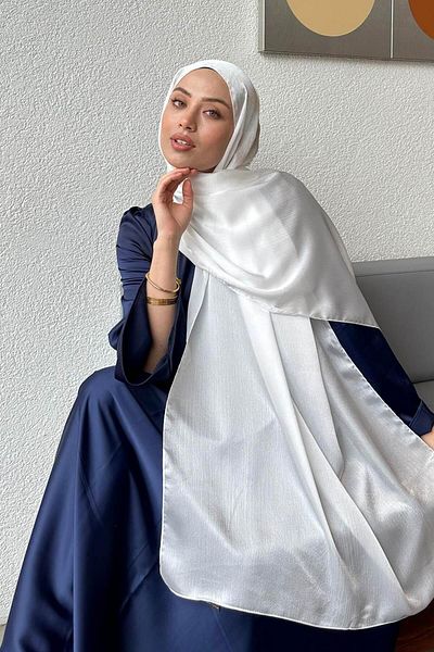lamelif Janjan Shawl Off White
