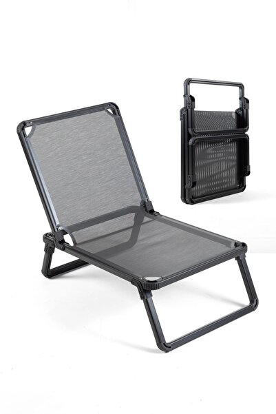 Reyo Katlanır Siyah Plaj Sandalyesi