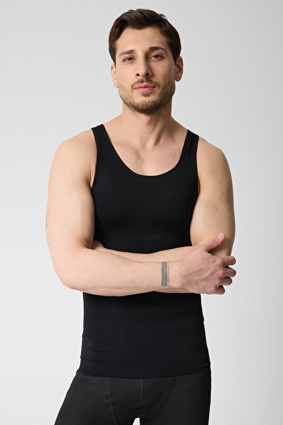 baruccafashion Men's Athlete Corset Waist Chest Belly Recovery Firming Upright Posture Helping Corset