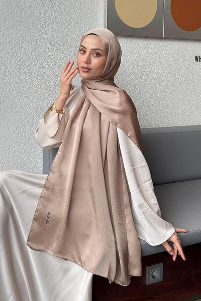 lamelif Janjan Shawl Mink Color