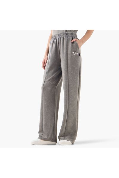 SP Characters Squid Game Embroidered Track Pants with Pockets