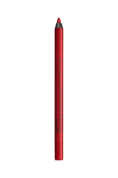 NYX Professional Makeup Lip Pencil, , Slide On, Red Tap