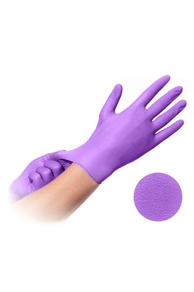 Cupio Powder-free soft nitrile gloves Glam M 100 pcs