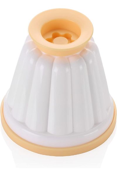 TESCOMA Delicia Custard Mould Set – 4-Piece, Assorted Colors, 9.1 x 12.2 cm
