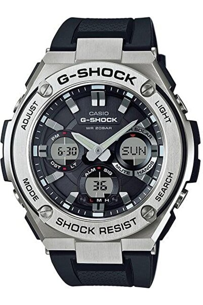 Casio G-Shock GST-S110-1ADR Güneş Enerjili 20 ATM Su Geçirmez Yeni Analog Dijital Erkek Kol Saati
