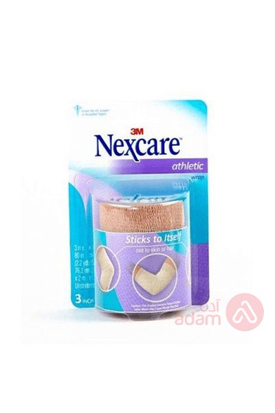 Nexcare NEXCARE3T ATHLETIC WRAP BROWN (AW-3T)
