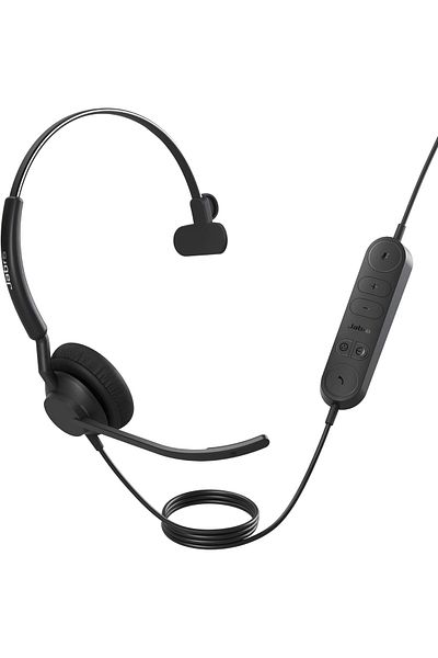 Jabra Jabra Engage 40 Wired Mono Headset with Call Control and Noise Cancelling Technology