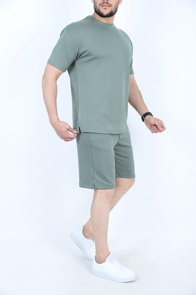 golden toptan Men's Oversize Shorts Suit