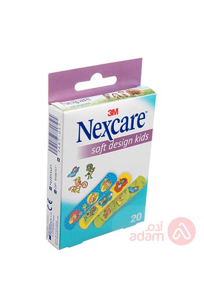 Nexcare SOFT DESIGN KIDS(N0920NL-W) 20PC