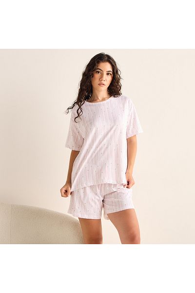 FAV Printed Shorts Set