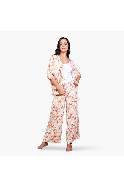 Aadaraya Aadaraya Floral Print Pyjama Set