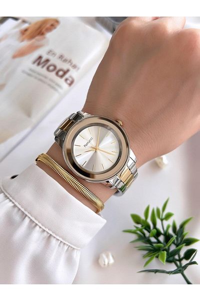 Ferrucci Women Wrist Watch+Bracelet Special Series Steel Cord Blackening Color Does Not Throw Vs.Blkt.0350