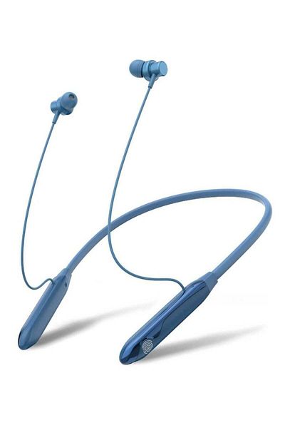 Green Lion Larissa Neck Band Headphone, Control Buttons, Microphone, 12m Transmission Distance - Blu