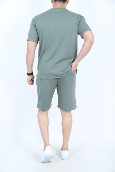 golden toptan Men's Oversize Shorts Suit