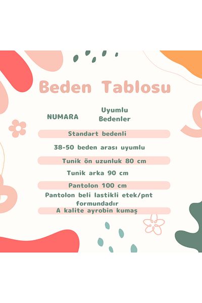 Enans Design Γυναικείο Σετ Hijab 2 τεμαχίων Τουνίκ & Παντελόνι Φούστα