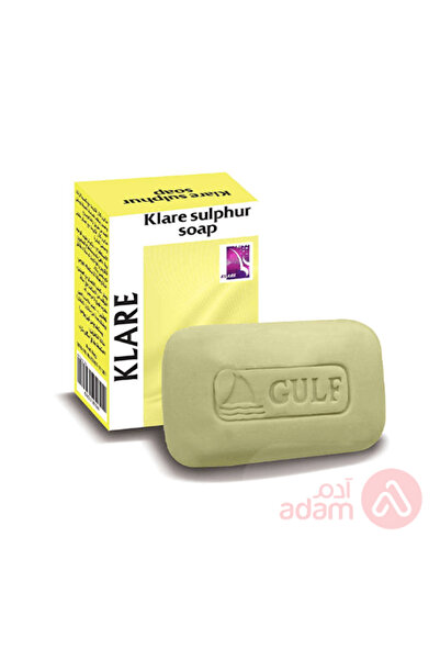 Klare Sulfur Soap 100gm 82584 --- كلارا صابون كبريت 100-جرام 82584