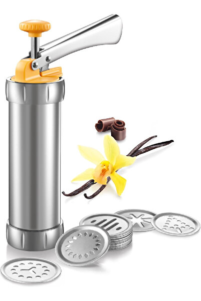 TESCOMA صانعة البسكويت ومزينة الكيك من ديليسيا - أداة معدنية متعددة الاستخدامات