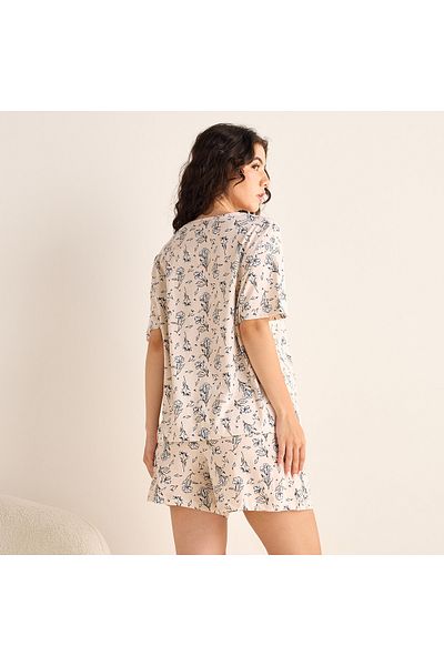FAV Floral Print Shorts Set