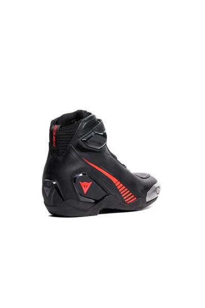 Dainese Superya Black Red Deri Ayakkabı