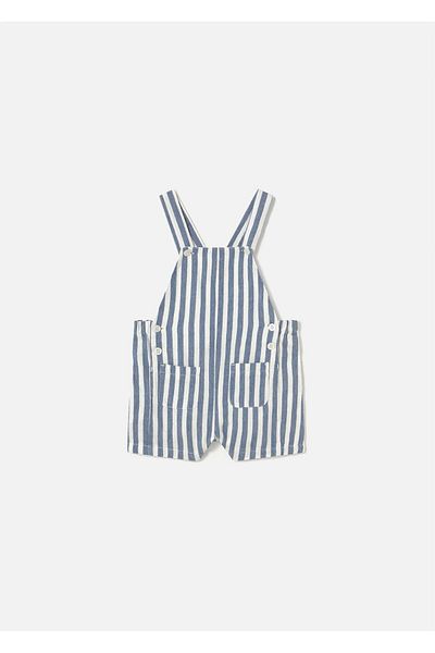MAYORAL Baby Boy Striped Jumpsuit Blue 1644