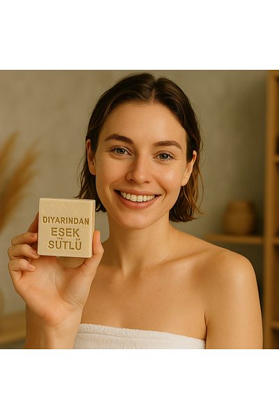 Diyarından Hatay Natural Donkey Milk Soap 3 Pieces (375 Gr)