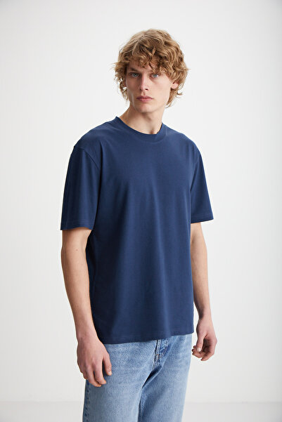 GRIMELANGE Чоловічий набір з 3 товстих текстурованих футболок з 100 органічної бавовни LaciBejByz