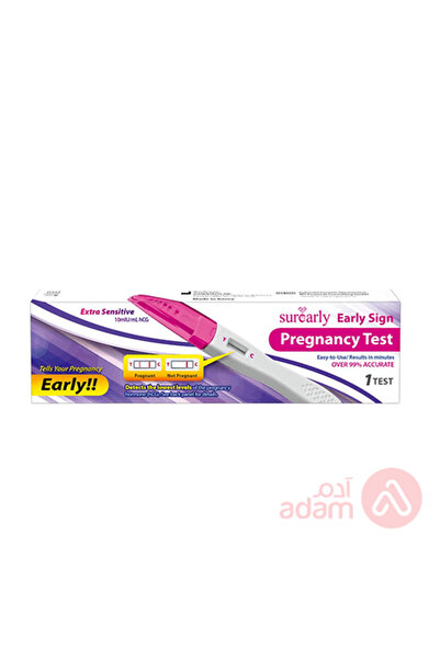 SUREARLY اختبار الحمل - العلامات المبكرة