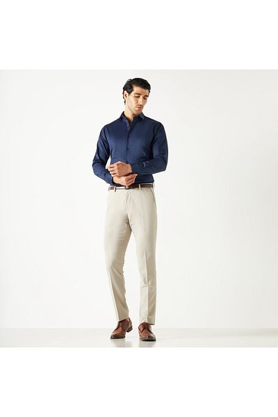 FAV Formal Shirt with Long Sleeves and Button Closure