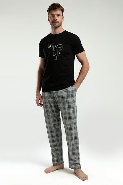 Arnetta 3350 Men's Short Sleeve Pajama Suit