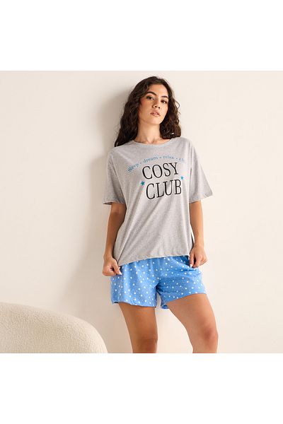 FAV Printed Shorts Set