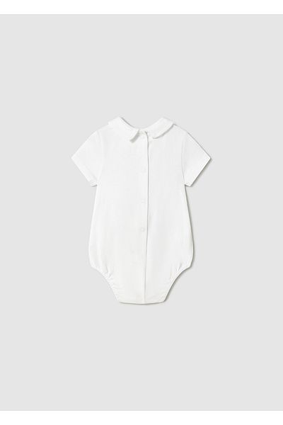 MAYORAL Men's White Bodysuit