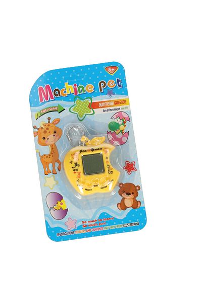 kik Joc electronic interactiv Machine Pet, 49 jocuri, model mar, 5 ani+, galben