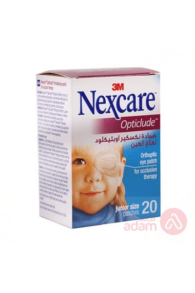 Nexcare OPTICLUDE JR SIZE 1537 20PATCHE