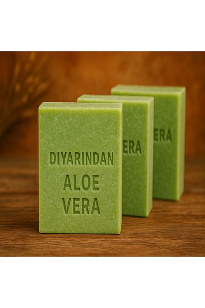 Diyarından Hatay Natural Aloe Vera Soap 3 Pieces (375 Gr)